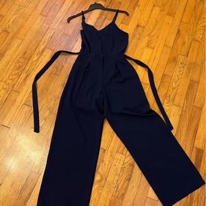 Navy blue jumpsuit